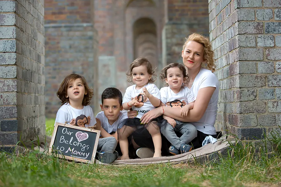 Family gallery cover: Family photographed by Darina Photography in Barnet, North London