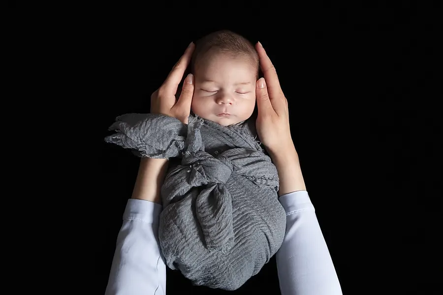 Newborn gallery cover: Newborn baby photographed by Darina Photography in Barnet, North London