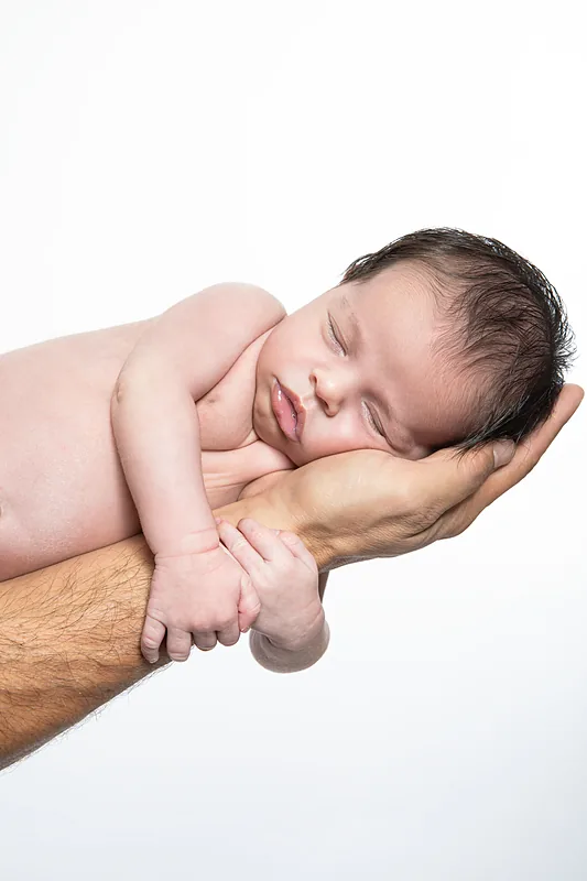 Newborn baby photographed by Darina Photography in Barnet, North London