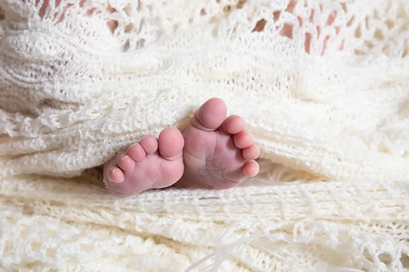 Newborn baby photographed by Darina Photography in Barnet, North London