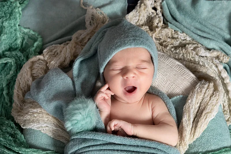 Newborn baby photographed by Darina Photography in Barnet, North London