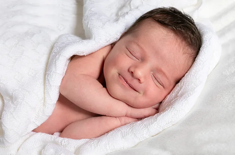 Newborn baby photographed by Darina Photography in Barnet, North London
