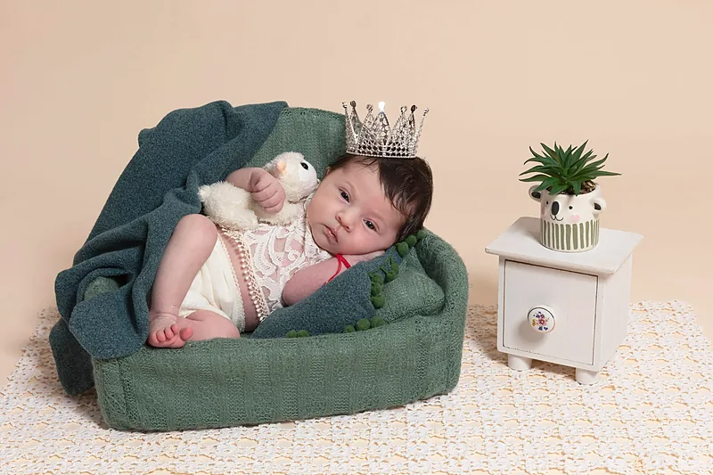 Newborn baby photographed by Darina Photography in Barnet, North London