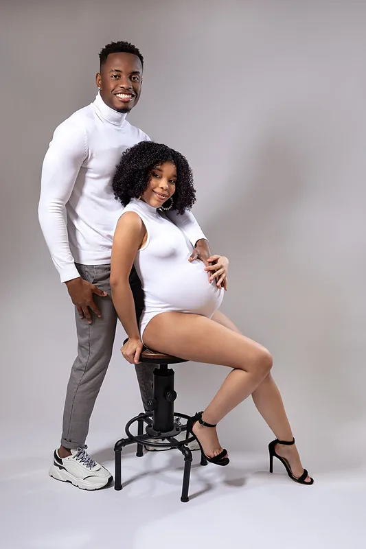 Pregnancy portrait photographed by Darina Photography in Barnet, North London