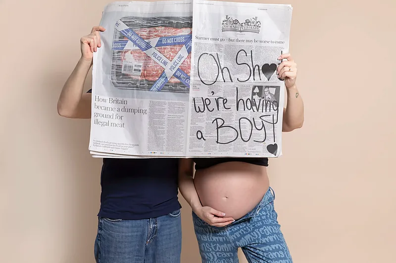 Pregnancy portrait photographed by Darina Photography in Barnet, North London